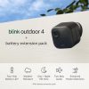 Amazon : $37.99 ($99.99) Blink Outdoor 4 + Battery Extension Pack — Four-year battery wireless smart security camera, HD live view, enhanced motion detection — 1 camera system + Battery Extension Pack