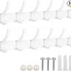 Amazon: $7.79 ($12.99)  Coat Rack Wall Mount, 2 Pack Coat Hooks Hanger Wall Double Hook