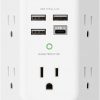 Amazon: $6.99 ($11.99) USB Wall Charger Surge Protector 5 Outlet Extender w/ 4 USB Charging Ports