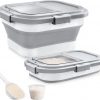 Amazon: $22.99 ($25.99) Rice Storage Container, Collapsible Airtight Food Storage Containers from