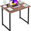 Amazon:  $17.99 ($29.99) 32 Inch Computer Desk | Brown | Office Desk w/ Metal Frame