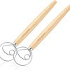 Amazon: $4.90 ($15.90)   2Pk Danish Dough Whisk, Kitchen Baking Flour Mixing Tool