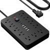 Amazon: $11.49 ($22.99) 5 FT Flat Plug Surge Protector Power Strip,11 Multiple AC Outlets
