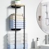 Amazon: $9.99 (Reg $13.97) Towel Racks for Bathroom, 2 Tier Wall Towel Holder with Wood Shelf, Metal Wall Mounted is for