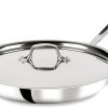 Amazon: $119.95 ($149.95) All-Clad D3 12″ Stainless Steel Frying pan W/Lid, 3-Ply