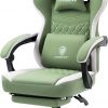 Amazon : $120.69 ($199.99) Dowinx Gaming Chair Breathable Fabric Game Chair with Gel Pad and Storage Bag, Comfortable Gamer Chair with Pocket Spring Cushion, Ergonomic Computer Chair with Footrest, Green