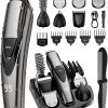 Amazon: $33.99 ($56.99)  Beard Trimmer for Men: Professional Barber Hair Clippers – 12-in-1