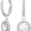 Amazon : $49.99 ($66.50)  Swarovski Una Angelic Crystal Drop Earrings Collection