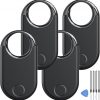 Amazon : $15.99 ($39.99)   2025 [Apple MFi Certified] (iOS Only) Air Tags 4 Pack, Bluetooth Tracker and Key Finder Compatible with Apple Find My, Works Like AirTags for Luggage/Suitcases/Backpack, Replaceable Battery