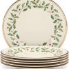 Amazon: $29.95 ($99.95) Holiday 6-Piece Salad Plates Dinnerware Set