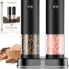 Amazon: $12.09 ($32.99) Electric Salt and Pepper Grinder Set
