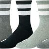 Amazon : $8.95 ($17.10) Amazon Essentials Men's Retro Stripe Crew Sock, 8 Pairs