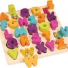 Amazon: $6.87 ($11.99)  Alpha B. Tical – Wooden Alphabet Puzzle – 26 Letter Pieces