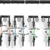 Amazon : $17.99 ($34.99)    VEVOR Bike Storage Rack, 6 Bike Racks and 5 Helmets Hooks, Wall Mount Bike Storage Hanger, Home & Garage Organizer, Customizable for Various Bike Sizes, Adjustable Holder, Holds Up to 300 lbs, 64-inch