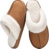 Amazon: $9.99 ($24.99) Fuzzy Slippers for Women Cozy Faux Fur House Shoes Winter Warm