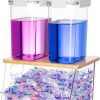 Amazon: $14.99 ($29.99) Laundry Detergent Dispenser, 3 in 1 Clear Acrylic Laundry Pods