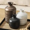 Amazon : $21.99 ($24.29) Ceramic Vase Set of 3 Decorative Vase for Home Decor Modern Farmhouse Decor Pottery Neutral Vases for Living Room Bathroom Table Mantel Fireplace Entryway Shelf (02-Metallic)