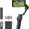 Amazon : $89.00 ($109.00) DJI Osmo Mobile 6 Gimbal Stabilizer for Smartphones, 3-Axis Phone Gimbal, Built-In Extension Rod, Object Tracking, Portable and Foldable, Vlogging Stabilizer, YouTube TikTok, Slate Gray