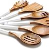Amazon: $13.49 ($26.98) Wooden Spoons For Cooking, 6 Pieces from