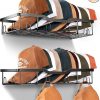 Amazon:  $13.24 ($25.99) 2pk Metal Hat Racks for Baseball Caps Wall Hat Organizer Fit 48 Caps Holder