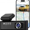 Amazon: $17.49 ($34.99) Smart Dash Cam, 2160P UHD Dash Camera for Car