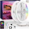 Amazon:  $9.99 ($17.99) LED Lights for Bedroom, 2025 Double Row 100FT 960LEDs RGB Strip Lights
