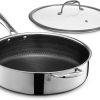Amazon: $156.00 ($209.00) Hybrid Nonstick 5.5-Quart Deep Sauté Pan w/ Glass Lid