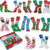 Amazon : $11.99 ($14.99)  JOYIN 12 Pairs Christmas Socks for Women, Men with Box Christmas Gifts for Teens, Women and Men as Holiday Gifts
