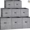 Amazon: $19.99 ($25.99)  Storage Cubes, 10.2 x 10.2 x 11 Inches Non-Woven Fabric Bins