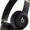 Amazon:$129.95 ($199.95)Beats Solo 4 - Wireless On-Ear Bluetooth Headphones, Up to 50-Hour Battery Life, Ultra-Lightweight Comfort, Powerful and Balanced Sound, Apple & Android Compatible - Black & Gold