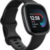 Amazon:$119.95 ($199.95)Fitbit Versa 4 Fitness Smartwatch with Daily Readiness, GPS, 24/7 Heart Rate, 40+ Exercise Modes, Sleep Tracking and more, Black/Graphite, One Size (S & L Bands Included)