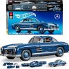 Amazon:$48.49 ($96.99)Mattel Brick Shop Hot Wheels Premium Series Building Set, Mercedes-Benz 300 SL with 1600 Pieces, Realistic Details and Metal Parts, Adult Collectors