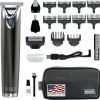 Amazon:$84.07 ($89.99)WAHL USA Stainless Steel Lithium Ion 2.0+ Slate Beard Trimmer for Men - Electric Shaver, Nose Ear Trimmer, Rechargeable All in One Men's Grooming Kit - Model 9864