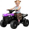 Amazon :$69.99 ($99.99)Ride on Toys for Toddlers 1.5-4, Kids ATV with Play Time Up to 70 Minutes, 4 Wheeler Quad Electric Car with Safe 1.8MPH Speed Driving, Quick Install Power Wheel Gift for Girls Boys.