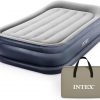 Amazon :$37.19 ($45.90)Intex 64131ED Dura-Beam Plus Deluxe Pillow: Fiber-Tech – Twin Size – Built-in Electric Pump – 16.5in Bed Height – 300lb Weight Capacity