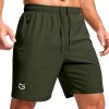 Amazon:$17.99 ($19.99)G Gradual Men's Athletic Running Shorts with Zipper Pockets Quick Dry 7