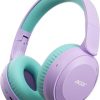 Amazon:$16.19 ($29.99)acer Kids Bluetooth Headphones, 85/94dB Volume Limited, 60H Playtime, Bluetooth 6.0, Lightweight Over-Ear Wireless Headphones for Kids, Toddler Headphones with Built-in Mic, Purple-Green