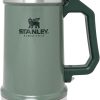 Amazon:$18.00 ($30.00)Stanley Classic Bottle Opener Beer Stein 24 oz | Flip Up Lid and Heavy Duty Handle with Built In Bottle Opener | Insulated Stainless Steel Beer Mug | BPA-Free | Stainless Steel Shale
