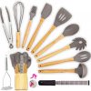 Amazon:  $12.88 ($17.99) Kitchen Cooking Utensils Set, 13 pcs
