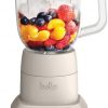 Amazon : $23.99 ($39.99)   bella 10 Speed Countertop Blender, Juicer & Smoothie Maker, Fits-anywhere™ Kitchenware, Slim Flip & Store Design, Dishwasher Safe 48oz Capacity Pitcher & Lid, Stainless Steel Blade, 450 Watt, Oatmilk