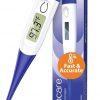 Amazon : $3.99 ($8.99)  Boncare 10 Seconds Digital Thermometer for Adults and Kids - Accurate & Safe Rectal Thermometer for Baby with Fever Alarm, Oral Thermometer (Dark Blue)