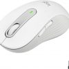 Amazon : $29.99 ($39.99) Logitech Wireless Mouse Signature M650 L Full Size - Large Hands, 2-Year Battery, Silent Clicks, Customizable Buttons, Bluetooth, PC/Mac/Chromebook - Off White, Right-Handed, Large