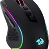 Amazon : $14.24 ($19.99)  Redragon M612 Predator RGB Gaming Mouse, 8000 DPI Wired Optical Mouse with 11 Programmable Buttons & 5 Backlit Modes, Software Supports DIY Keybinds Rapid Fire Button