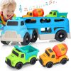 Amazon: $11.15 ($22.30) 3 in 1 Transport Carrier Trucks for Toddlers 2-4, Music Light