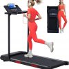 Amazon : $109.99 ($139.99) Walking Pad with Incline and Handle Bar, Compact Portable Walking Pad Treadmills for Home/Apartment with Handles,3.0HP Small Electric Treadmill with Incline for Small Space, 0.6-7.6MPH, 350LBS