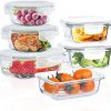 Amazon: $17.40 ($34.80)  Glass Food Storage Containers with Lids Airtight 6 Pack