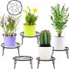 Amazon:  $9.99 ($19.99)  5 Pk Metal Plant Stands, 9 Inch Round Plant Stands Outdoor
