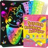 Amazon: $5.49 ($9.99) Rainbow Scratch Paper Art for Kids: 60PCS Magic Arts Crafts