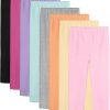Amazon: $19.99 ($49.99) 8 Pack Girls Leggings Cotton Leggings