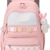 Amazon:$10.92 ($22.99)Cute School Backpack for Girls Kawaii Large Bookbag Kids Teens Elementary Middle School Preppy Aesthetic Book Bag (Pink)